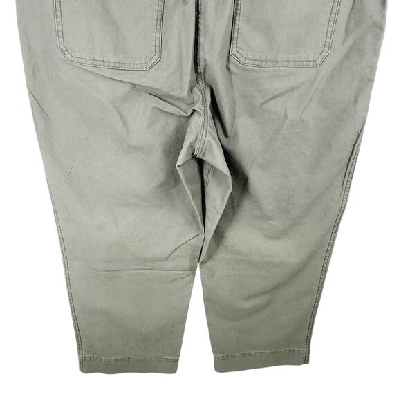 Talbots Petite 14P Green Capri Pants With Pockets & Zipper Closure For Women - Picture 4 of 9